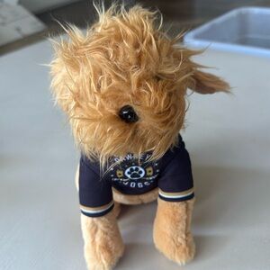 Sir Winston da doodle stuffed animal. Vegas golden Knights - vgk